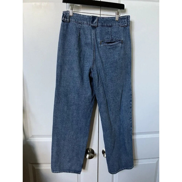 Urban Outfitters BDG Utility Cargo Front Knee Pocket Denim Blue Jeans Womens 29 - Picture 3 of 9